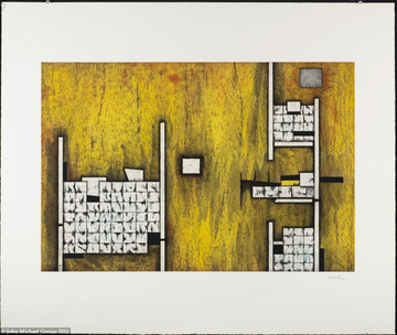 Tierra Amarilla, 1993, Print Engraving, Gunther Gerzso