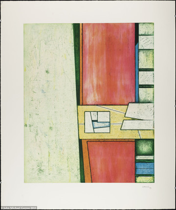 Dialogo, 1993, Print Engraving, Gunther Gerzso