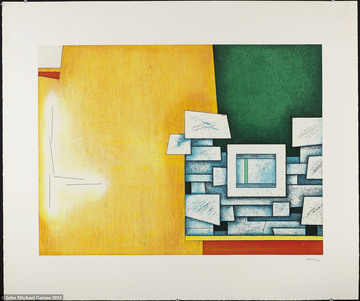 Sagrario, 1993, Print Engraving, Gunther Gerzso