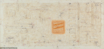 Recinto, 1993, MixografĂa, Gunther Gerzso